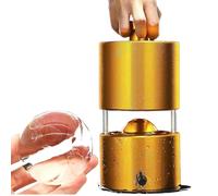 Molde para hacer bolas de hielo, kit rápido de prensa de hielo de 40 a 80 mm para hielo de fusión lenta, no necesita electricidad, perfecto para uso doméstico y bar, diseño de aluminio duradero