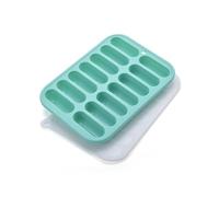 Molde para hacer cubitos de de silicona a prueba de fugas, apto para lavavajillas, molde para hornear de 14 compartimentos para salchichas hechas a mano, accesorios de cocina familiares grandes