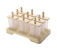 Molde para hacer helados con protectores contra goteo para paletas caseras, moldes caseros divertidos para hacer polos