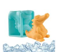 Molde Para Hacer Hielo | Accesorio de Cocina Para Aperitivos | Molde Congelador De Silicona De Animales Dinosaurios,Para Whisky Cócteles Vino Champán Viajes Camping Picnic