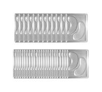 Molde para hacer parches en los ojos - Bandeja para máscara Dēbajo de los Ojòs de 12 piezas / 24 piezas | Molde reutilizable para el cuidado de la piel de PET para parches de ojos caseros, accesorios