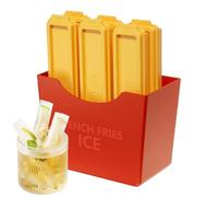 Molde para helado francés para congelador, cuenco de fuego francés flexible, 6 moldes reutilizables para whisky, cócteles, bebidas frías, café, sopa, mantequilla, compuestos de alimentos