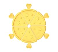 Molde para Helados Molde de 6 Cavidades Reutilizable de Alimenticio