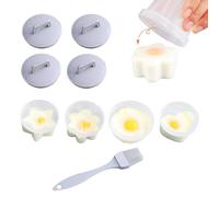 Molde para hervir huevos de silicona, cocina de huevos de silicona | Hueveras escalfadas de silicona para hervir huevos,Fabricación de huevos duros, máquina para hacer huevos duros, molde de silicona