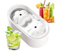 Molde Para Hielo | 2 Cavidades, Recipientes Reutilizables Antiadherentes | Molde de Hielo para Congelador,Para Bebidas Café Leche Cerveza Congelador Hogar Oficina Camping