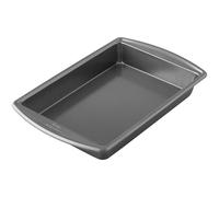 Molde para hornear antiadherente rectangular premium Wilton Advance Select de 9 x 13 pulgadas, acero plateado