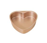 Molde para hornear con diseño de corazón romántico, parte inferior extraíble, construcción de acero al carbono, conductividad del calor superior, moldes para tartas del día de San Valentín