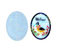 molde para hornear de silicona con forma de funciona bien en molde para huevos de Pascua en frigorífico y lavavajillas