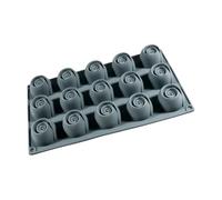 Molde para hornear de silicona de 15 cavidades para gelatina, helado, postre, herramienta de cocina Flexible y segura para hornear, molde de silicona