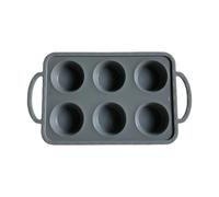 Molde para hornear de silicona resistente calor para pasteles, panes y pasteles, estructura de acero inoxidable, utensilios para hornear, herramienta de cocina, molde de silicona para pasteles,