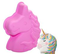 Molde Para Hornear De Unicornio, Molde De Silicona Para Unicorni, Molde Para Pastel Unicornio, Unicornio Molde Bizcocho Halloween, Molde de Pastel 3D, Para Fiestas De Cumpleaños y Panadería