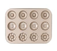 Molde Para Hornear Donuts - Utensilios De Repostería Antiadherentes Para Pasteles,Molde Para Agujeros De Donuts | Para La Preparación Del Desayuno, La Elaboración De Aperitivos, La Planificación De Y
