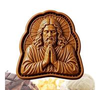 Molde para Hornear Pastel de Natividad Prensa de Reutilizable Estacional | Molde Navideño de Tarta con Jesús Orante para cocina y repostería casera, tartaletas de fruta, postres, principiantes
