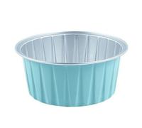 Molde para hornear pudín taza freidora de aire color especial azul