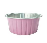 Molde para hornear pudín taza freidora de aire color especial rosa