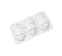 Molde para hornear pudines de maní de 3 cavidades Mousses de silicona de grado alimenticio Moldes para pasteles para reuniones familiares y celebraciones Herramienta para hornear pasteles de silicona