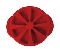 Molde para hornear Scone, diseño antiadherente de 8 cavidades, 32 x 28,1 x 4,5 cm, bandeja de molde para tartas resistente al calor, molde triangular de silicona, diseño que ahorra espacio, para