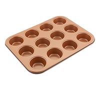 Molde para huevos de 12 copa, cobre