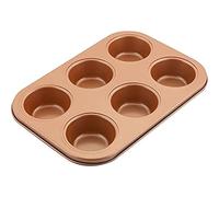 Molde para huevos de 6 copa, cobre