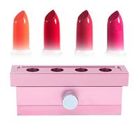 Molde para Lápiz Labial de Bricolaje, Herramienta Multiusos para Hacer Bálsamo Labial, Molde para Hacer Lápiz Labial DIY, Molde de Lápiz Labial de Aluminio con 4 Agujeros para