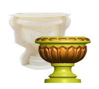 Molde para macetas, maceta de cemento portátil y duradera, macetas de jardín ligeras, proyectos artísticos reutilizables de larga duración, herramienta de manualidades para contenedores hechos a mano