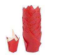 Molde para magdalenas, 200 unidades de papel para cupcakes, resistente y a prueba de grasa, fácil de usar para bodas, cumpleaños, fiestas, catering y pasteles en casa