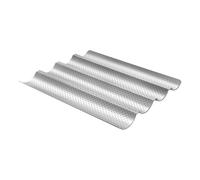 Molde Para Pan,Acero Al Carbono Perforado Con 4 Ranuras - Parrillas Para Hornear Pan Francés - Para Cocinar En Horno Apartamento Y Hacer De Sándwich Tostada Pastelería