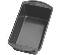 Molde para pan antiadherente grande Wilton Perfect Results de 9,25 x 5,25 pulgadas, plateado