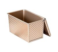 Molde para pan con tapa, molde para hornear, molde para tostadas con tapa, para horno, microondas, cocina, restaurante, apartamento, pan, sándwich, torta, tostada