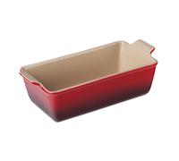 Molde para pan de cer mica Heritage de Le Creuset, 9"" x 5"" x 3"" (1,5 qt.), color cereza