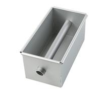 Molde para pan: moldes para hornear resistentes al calor, molde antiadherente de aleación de aluminio | Molde profesional para tartas con corazón fluido, vajilla reutilizable para pan, pasteles, hac