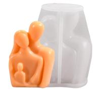 Molde para Parejas,Molde de Silicona para Parejas - Molde para fondant - Moldes para hacer velas, pareja abrazada, arte corporal, molde de vela, molde de fundición de Resina de silicona, moldes de jab