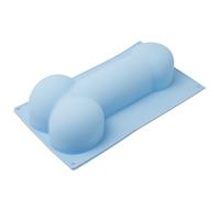 Molde para pene moldes de silicona para Chocolate resistentes al calor divertido molde para pastel de pene para fiesta y cocina