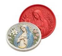 Molde Para Piedra De Paso 30 cm DIY Silicona Cristiana