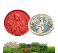 Molde Para Piedra De Paso Decoración cristiana DIY de silicona de 30 cm