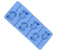 Molde para Piruletas de Silicona 6 Agujeros para Gelatina | Flexible y Fácil de Agarrar, Apto para Frigorífico y Horno, Adecuado para Dulce Casero y Fiestas Color Aleatorio
