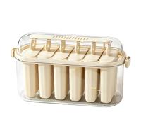 Molde Para Polos | 6 Cavidades Antiadherente De Gran Capacidad | Molde De Polos Con,Para Hogar Dormitorio Apartamento Verano Yogur Mermelada Gelatinas Pudin Frutas