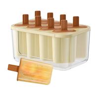 Molde Para Polos - Molde De Silicona Para Hacer Polos Con 8 Cavidades | Utensilio Antiadherente Para Postres De Frutas, Gelatinas, Jugos Y Pudin