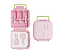 Molde para Polos | Recipiente 2 en 1 para Rollos de Crema Congelada,Bandeja Desmoldable Para Rollos De Yogur, Herramienta Multifuncional Para Postres En Reuniones Con Amigos Y Meriendas Infantiles