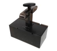 Molde para Prensar Tortas de Arroz Panal, Plástico Negro Reutilizable | Liberación Fácil y Superficie Antiadherente, Resistente al Calor y Limpieza Sencilla, para Restaurante y Familia