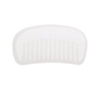 Molde para púas de pelo, peine de resina, molde de silicona epoxi para suministros de resina epoxi, moldes de silicona grandes para fundir, lámpara rectangular grande de flores, corazón