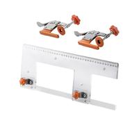 Molde Para Ranurar - Antideslizante,Herramienta Auxiliar Para Carpintería De Puertas De Armario - Para Fabricantes De Muebles, Entusiastas De La Fabricación Manual, Contratistas De Remodelación Del