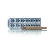 Molde Para Ravioles Risoli RAVIOLCASA, Modelo 20074 11B, 12 Huecos Con Rodillo