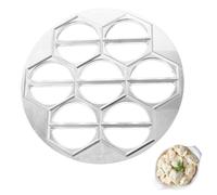 Molde Para Raviolis, Aleación De Aluminio Dumpling Molde, Dumpling Pelmeni Molde, Empanadillas Maquina Molde, Molde Ravioles, Utensilios De Panadería, Para Cocina, Cocción (14 Agujeros)