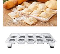 Molde para raviolis - Placa de 30 Raviolis - Herramienta de cocina para fabricante de moldes de hornear de aleación de aluminio duradero