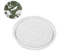 Molde para recipientes de almacenamiento, forma de silicona para guardar y regar | Forma de fondo de maceta, molde antiadherente fácil de disolver para posavasos, bandejas, tapetes para