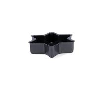 Molde para Repostería Quid Sweet Grey Gris Metal 21 x 5 cm (12 Unidades) - Marca: Quid - EAN: 8414793744133