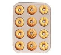 Molde para rosquillas de horno | Herramienta de horno antiadherente para pasteles,Molde para tarta en forma de rosquilla - Para el hogar, la realización de postres y la planificación de eventos