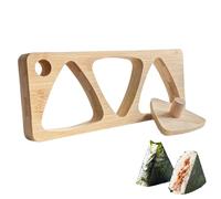 Molde Para Sushi Triángulo Prensa Triangular De Madera Japonesa Sin