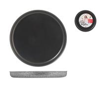 Molde para Tarta Bajo Antiadherente Aluminio Negro Gris Home salt N'pepper cm 34